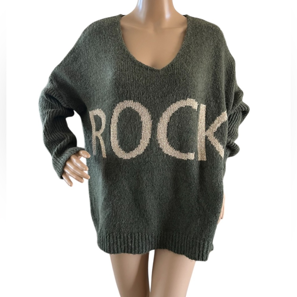 Made in Italy Lagenlook Oversize Sweater